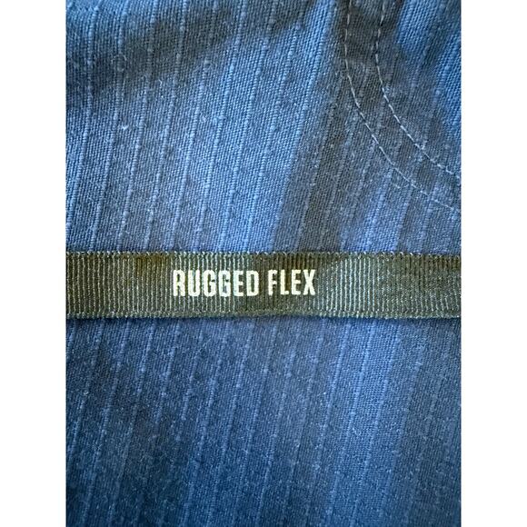 CARHARTT Navy Rugged Flex Scrob Pant Pants size L - Picture 3 of 9